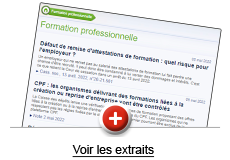 Voir l'extrait la Veille Permanente