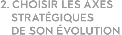 2  Choisir les axes   strat giques   de son  volution