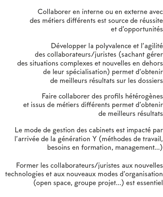 Collaborer en interne ou en externe avec des m tiers diff rents est source de r ussite et d opportunit s,D velopper l   