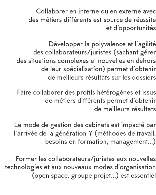 Collaborer en interne ou en externe avec des m tiers diff rents est source de r ussite et d opportunit s,D velopper l   