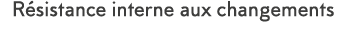 R sistance interne aux changements 